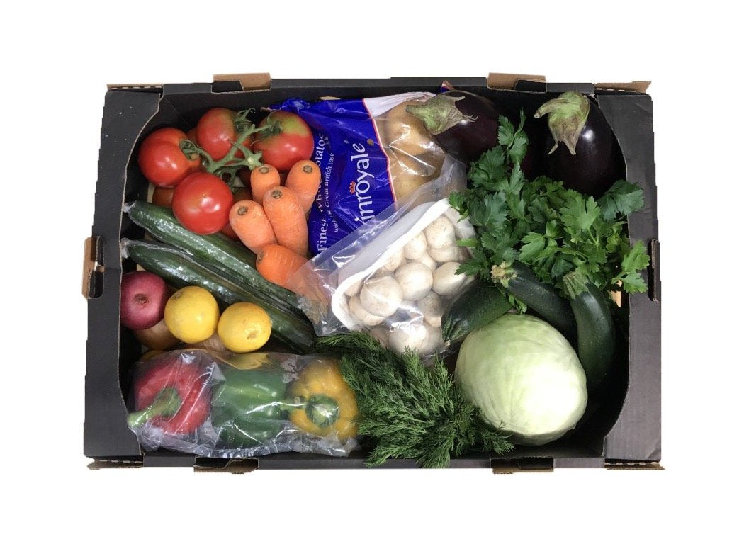 Vegetable & Fruit Box📦 🍅 🌶 🍌 🍎